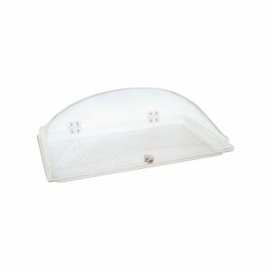 Display Dome Cover with Fixed Polycarbonate Tray 550x350mm